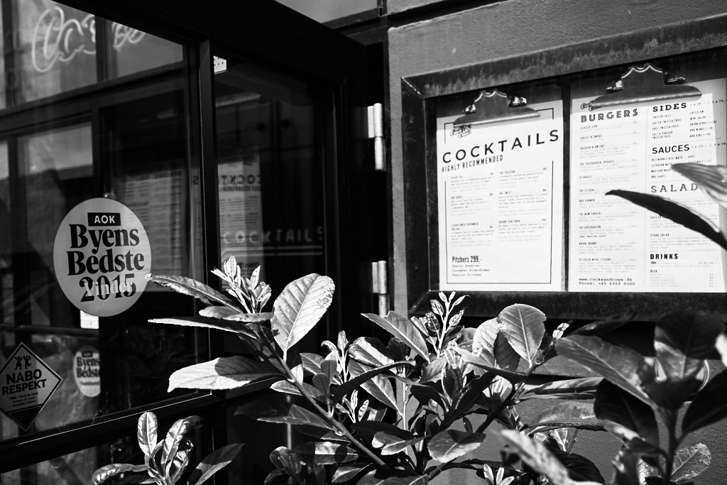 Cocks & Cows på Gl. Strand i København har også en cocktailbar